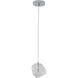 Canada 1 Light 6 inch Chrome Single Pendant Lighting Ceiling Light